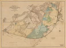 A beautiful old map of the Wentworth Estate.