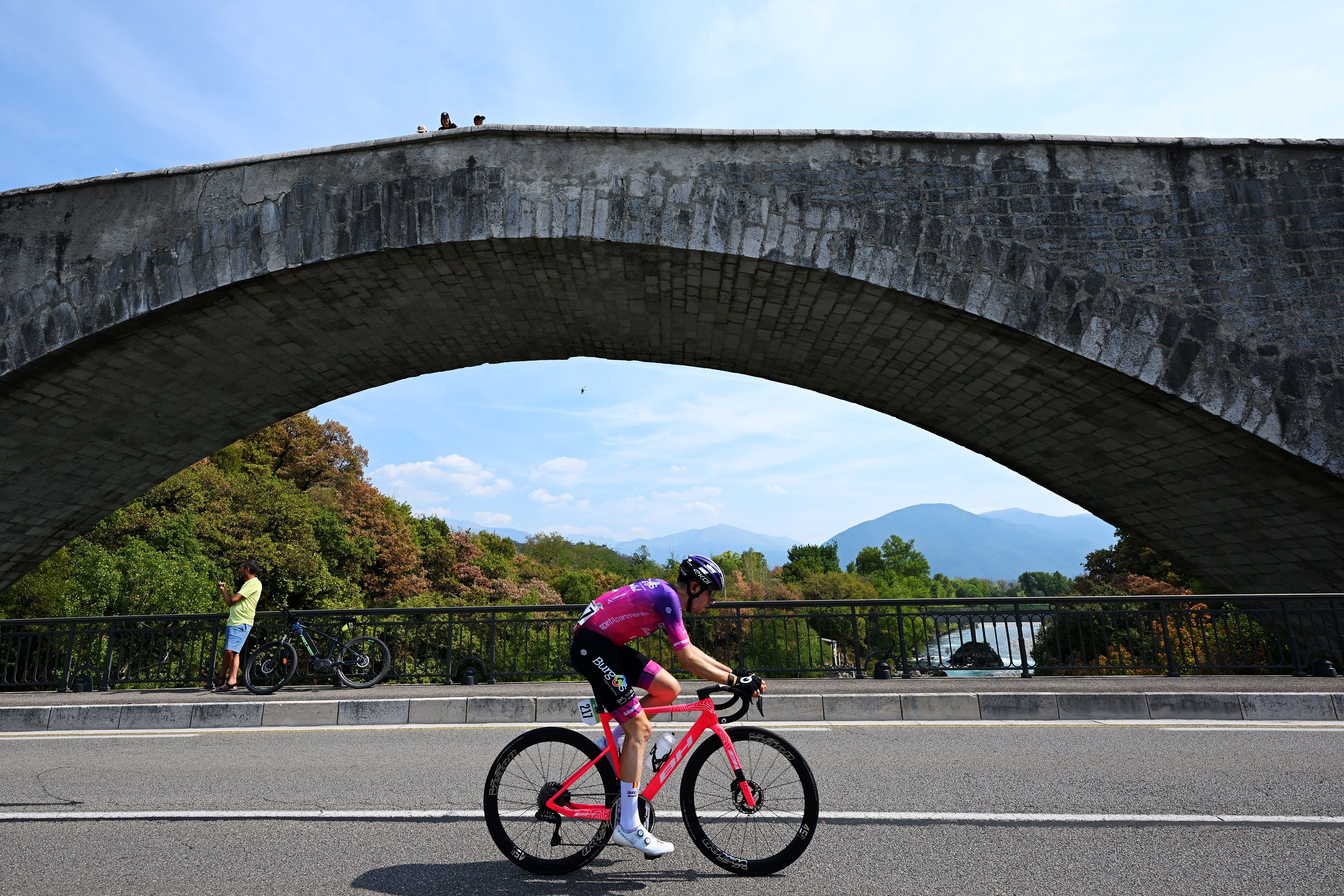 Sinuhé Fernandez on stage 4 of La Vuelta 2025