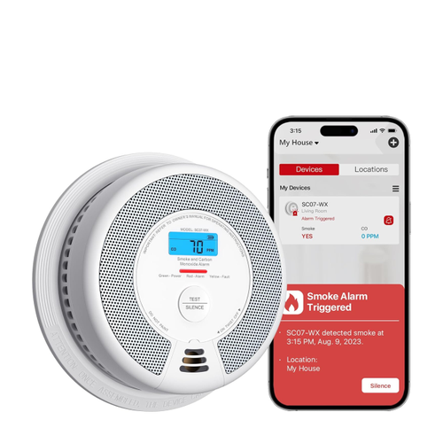 Combination Smoke Alarm and Carbon Monoxide Alarm