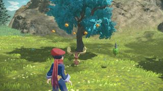 Pokemon Legends Arceus Lopunny Shaking Tree