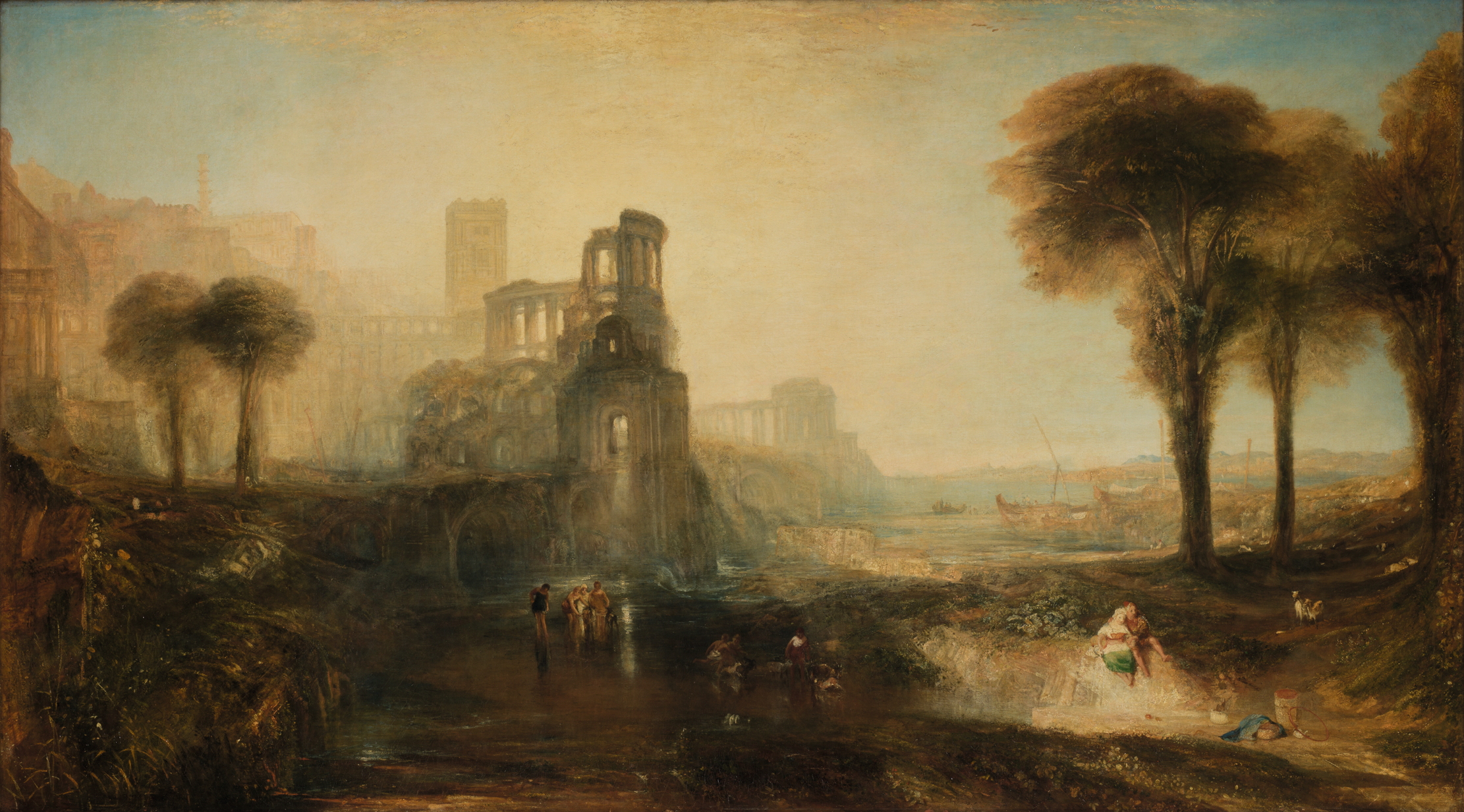Caligula&#039;s Palace and Bridge by Turner