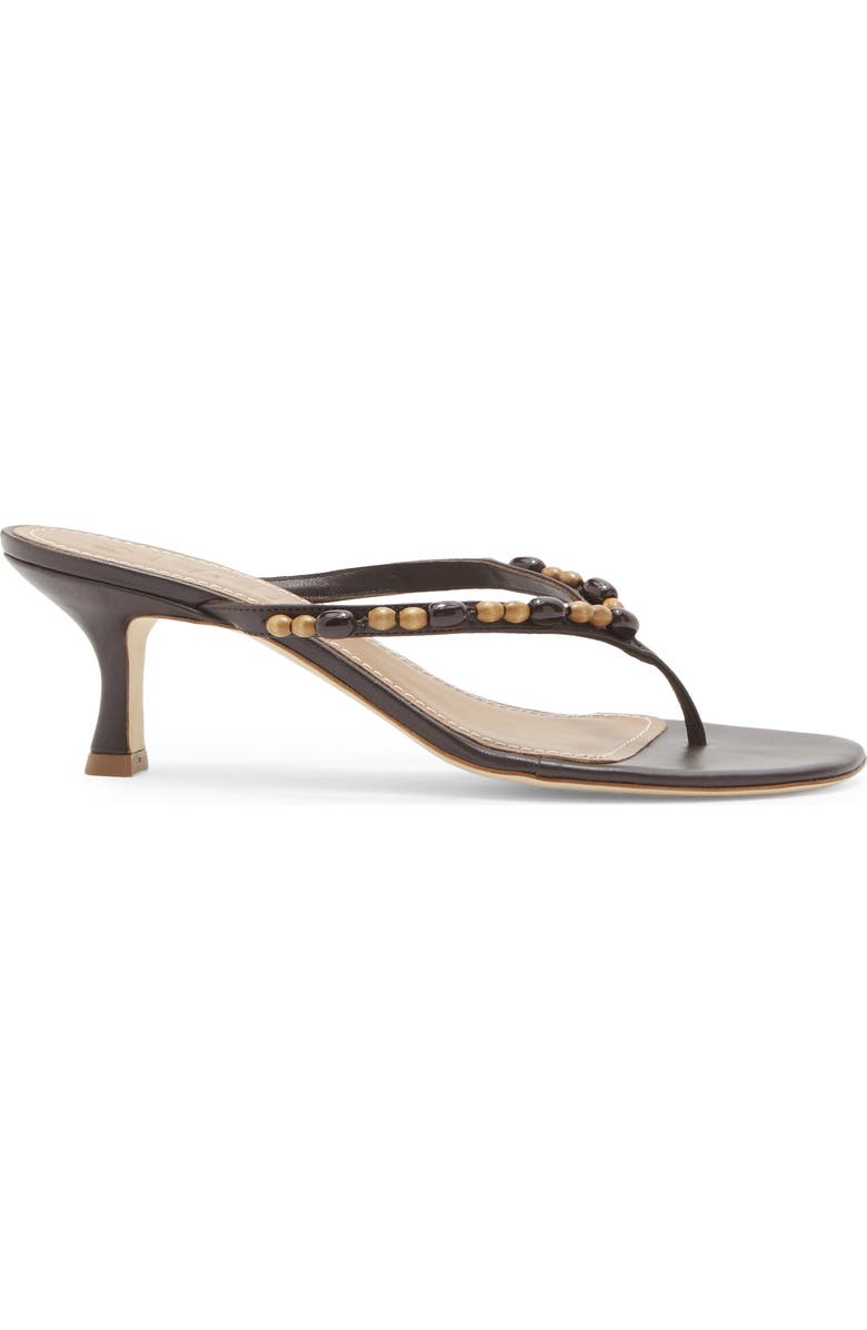 Freja Woven Thong Slide Sandal