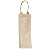 Reusable Burlap Wine Tote Bag - Rosé for $14, at Amazon