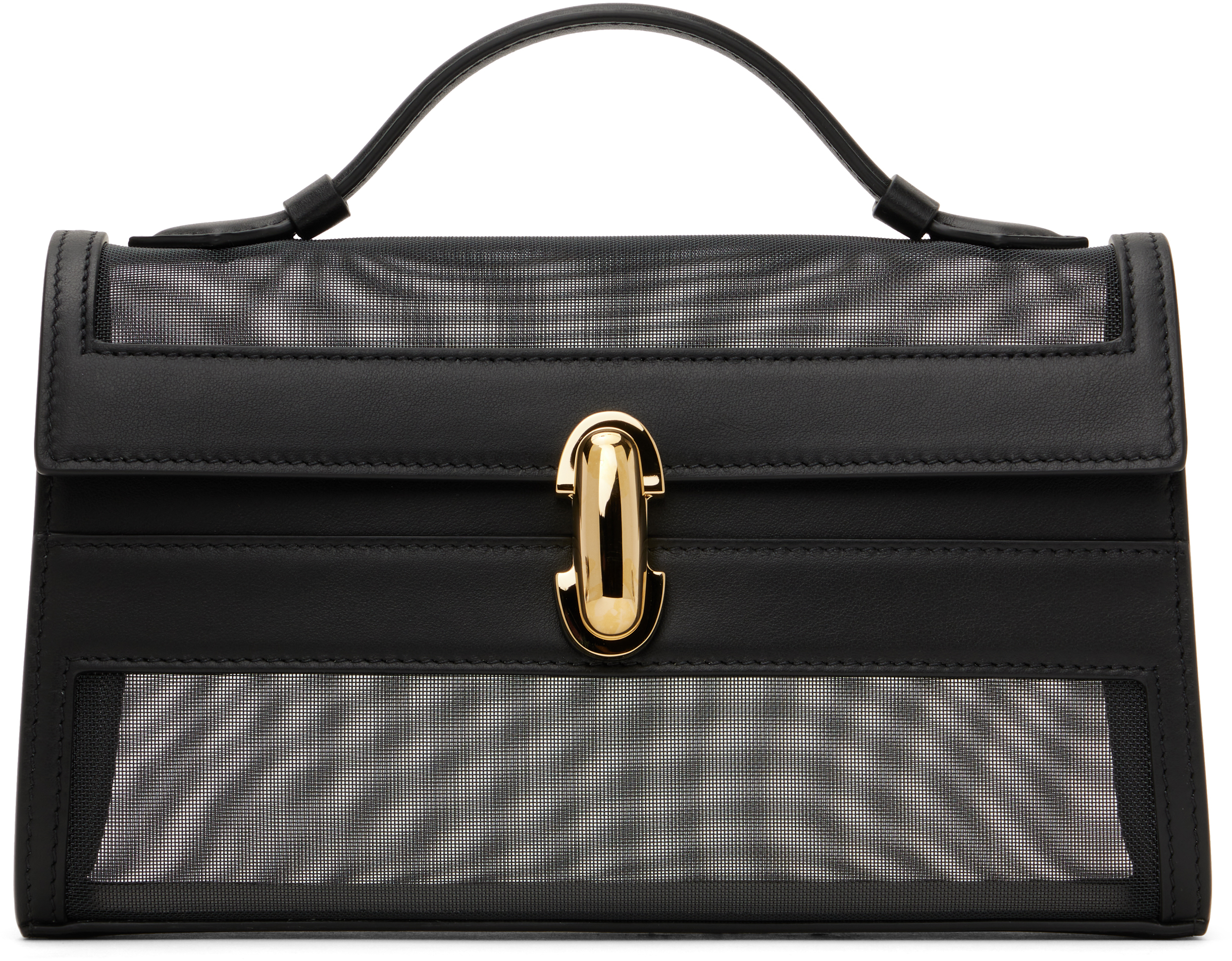 Black Symmetry Pochette Bag