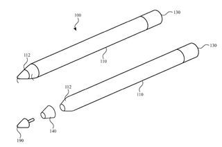 Apple Pencil display patent image