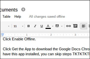 How To Activate Google Docs Offline On Your Chrome Os Chromebook