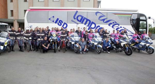 The Lampre team