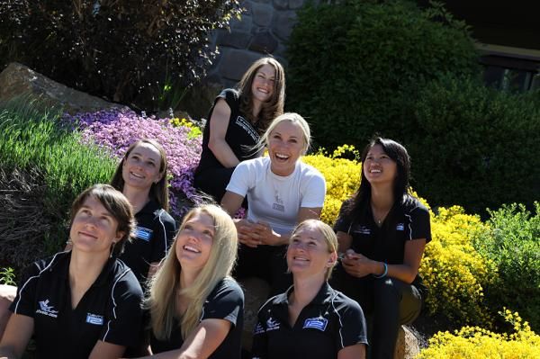 The Peanut Butter &amp; Co./Twenty12 team poses for the camera.