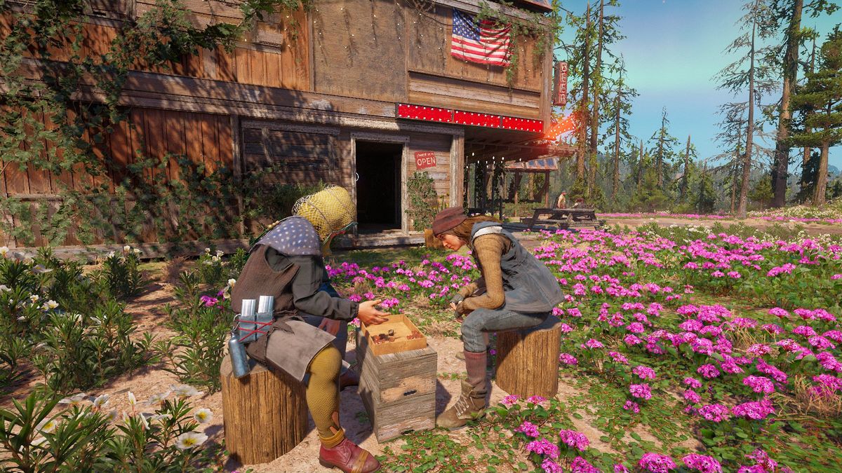 You companions hang out together (again) when they're not with you.