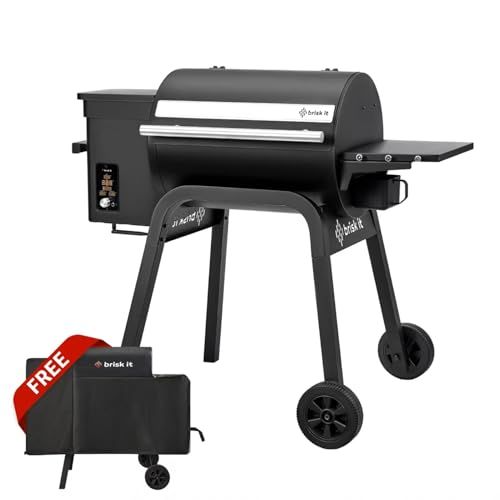 Zelos-450 AI Electric Wood Pellet Smoker Grill
