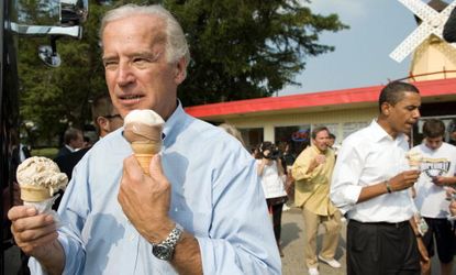 Joe Biden loves ice cream and so do his new fans.