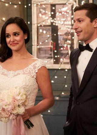 Melissa Fumero and Andy Sandberg.