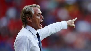 Italy coach Roberto Mancini during the UEFA Nations League in June 2023.