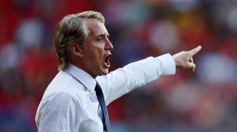 Italy coach Roberto Mancini during the UEFA Nations League in June 2023.