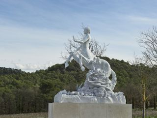 Sculpture in outdoor setting