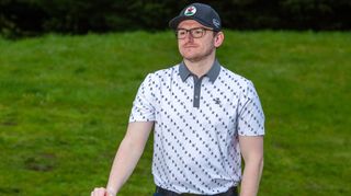 Original Penguin Swinging Pete Novelty Print Polo