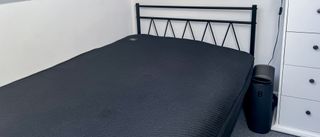 Eight Sleep Pod 4 on metal bed frame