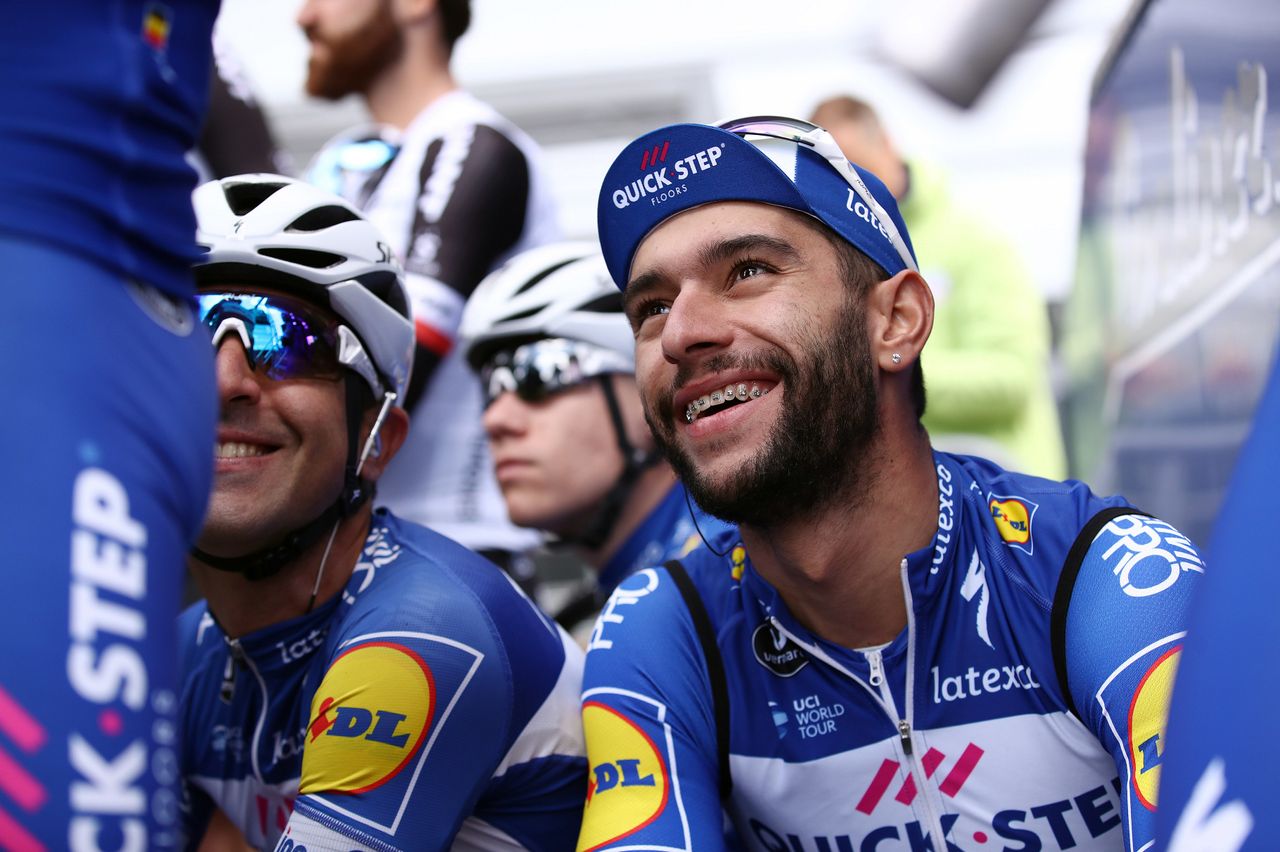 Fernando Gaviria happy to be back to racing