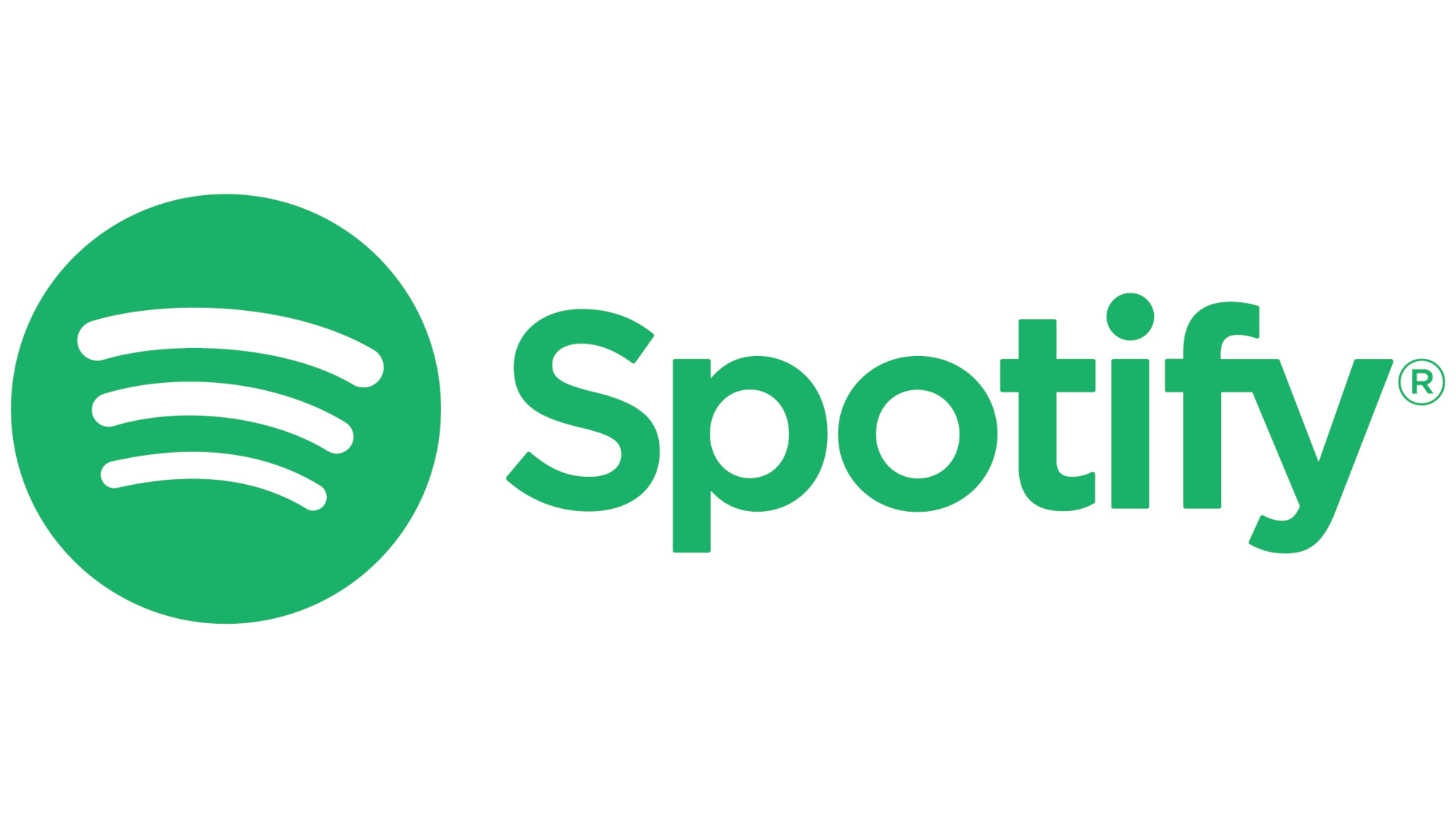 Spotify logo on white
