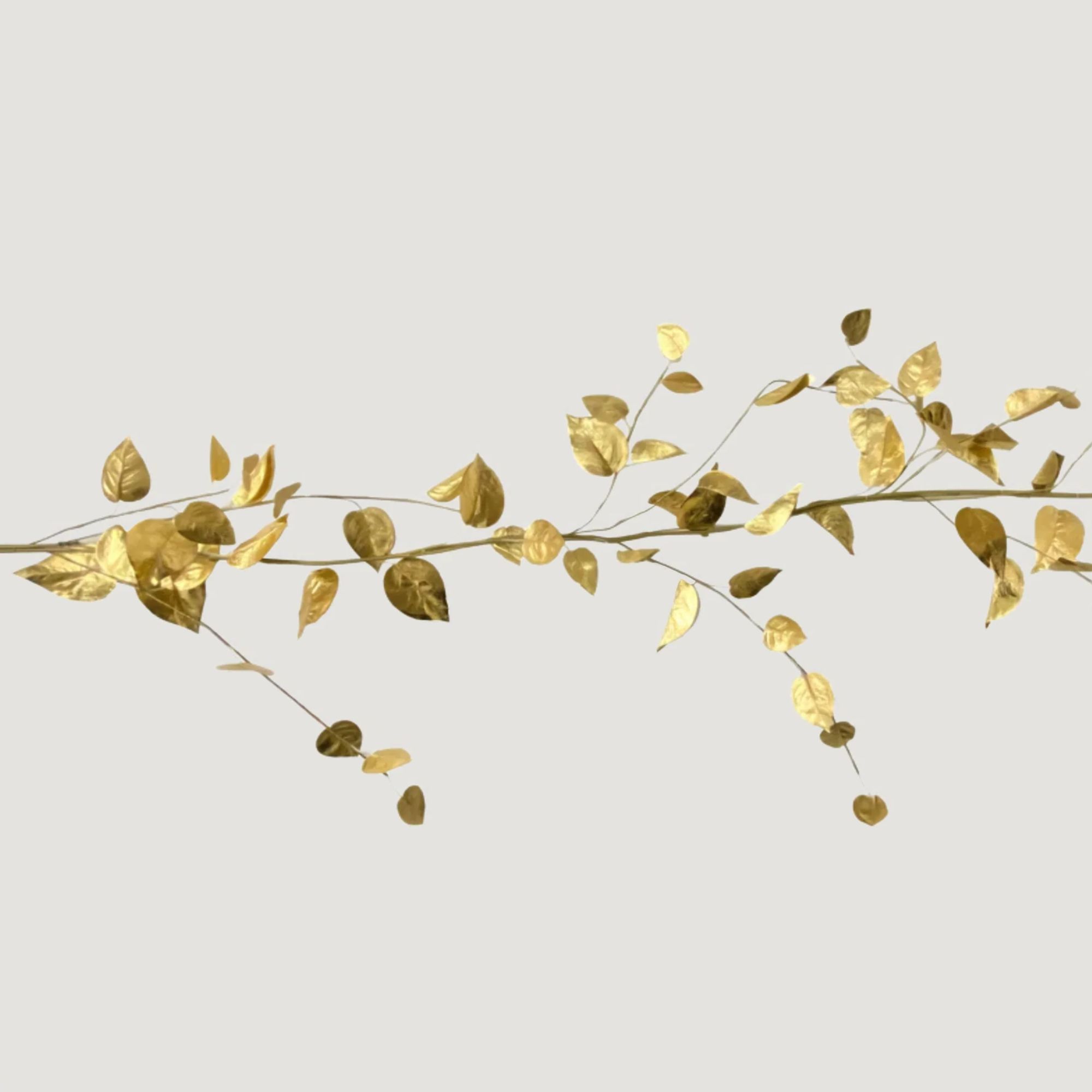Gold leaf garland