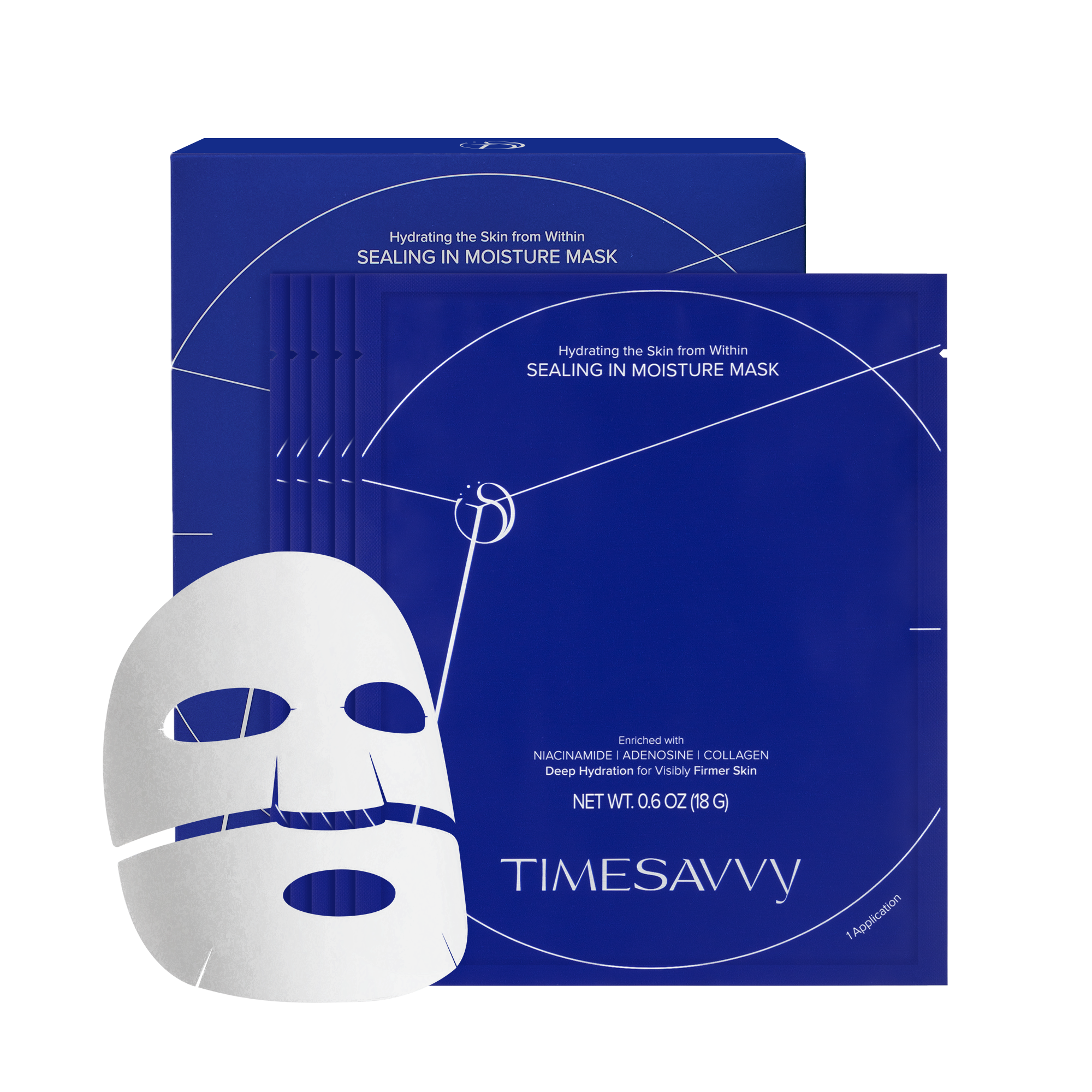 A TimeSavvy mask