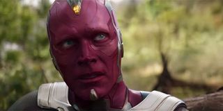 Paul Bettany as vision in avengers 4