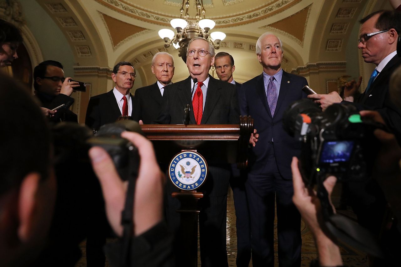 A big day for Senate Republicans.