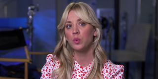 kaley cuoco talking harley quinn