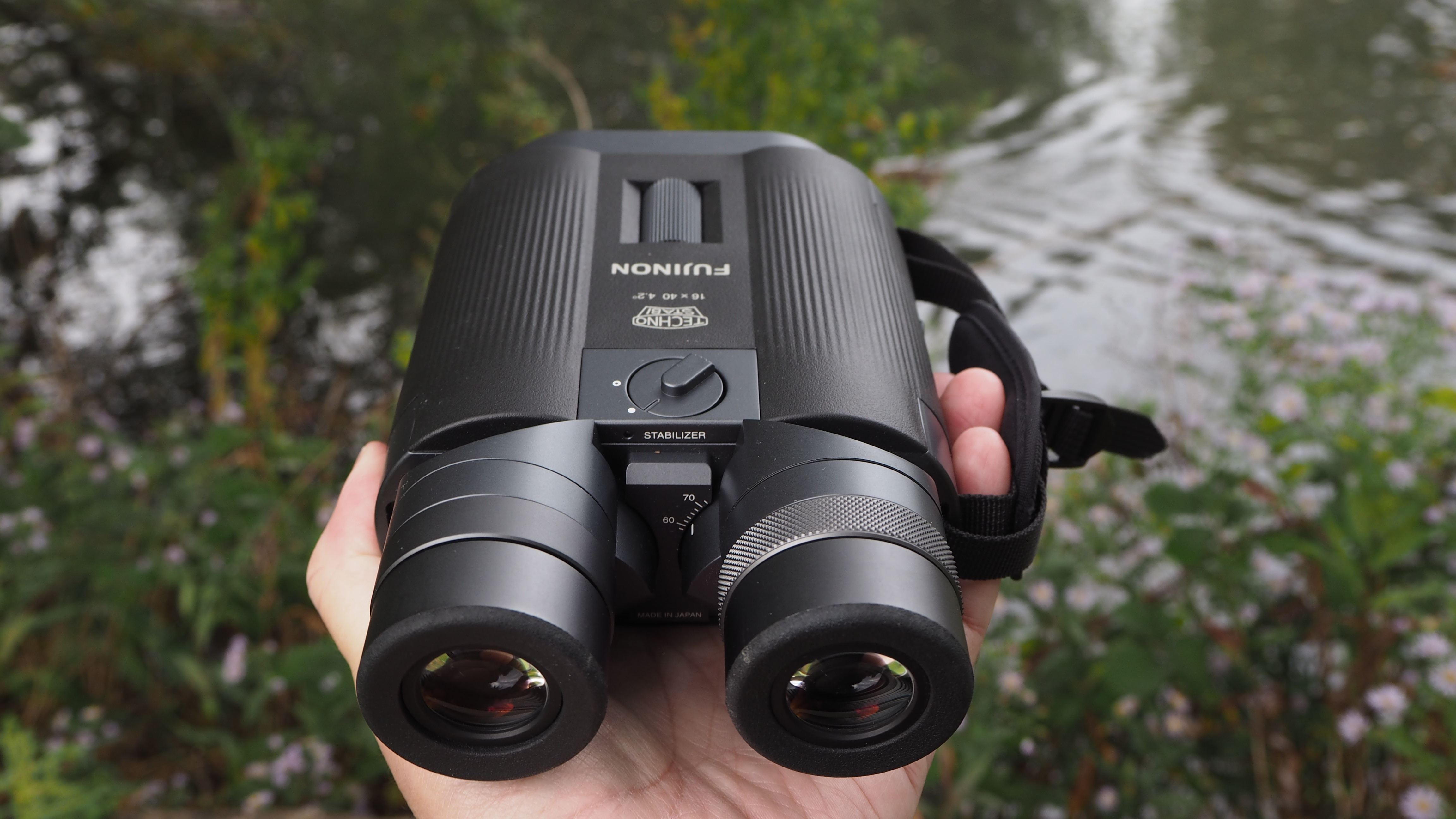 Fujifilm Fujinon Techno-Stabi TS-L 1640 binoculars handheld