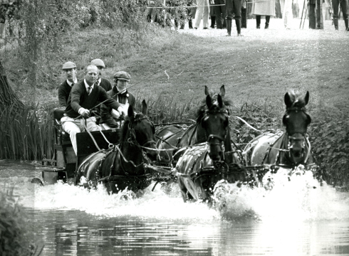 HARROD'S CARRIAGE DRIVING GRAND PRIX AT WINDSOR MAY 14TH 1983