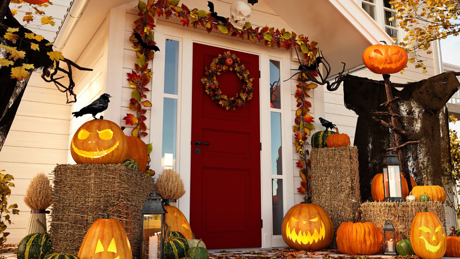 Halloween Porch Decor: 9 Ways To Create A Spooky Scene |