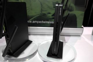 Amped Helios RTA2200T Router (Left), Helios-EX RE2200T Range Extender (Right)