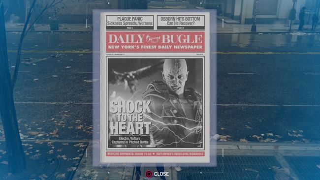 Газеты daily bugle в spider man ps4 список