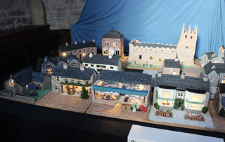 Youlgrave recreated in cake by Lynn Nolan