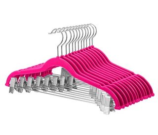 HOUSE DAY Velvet Skirt Hangers Set