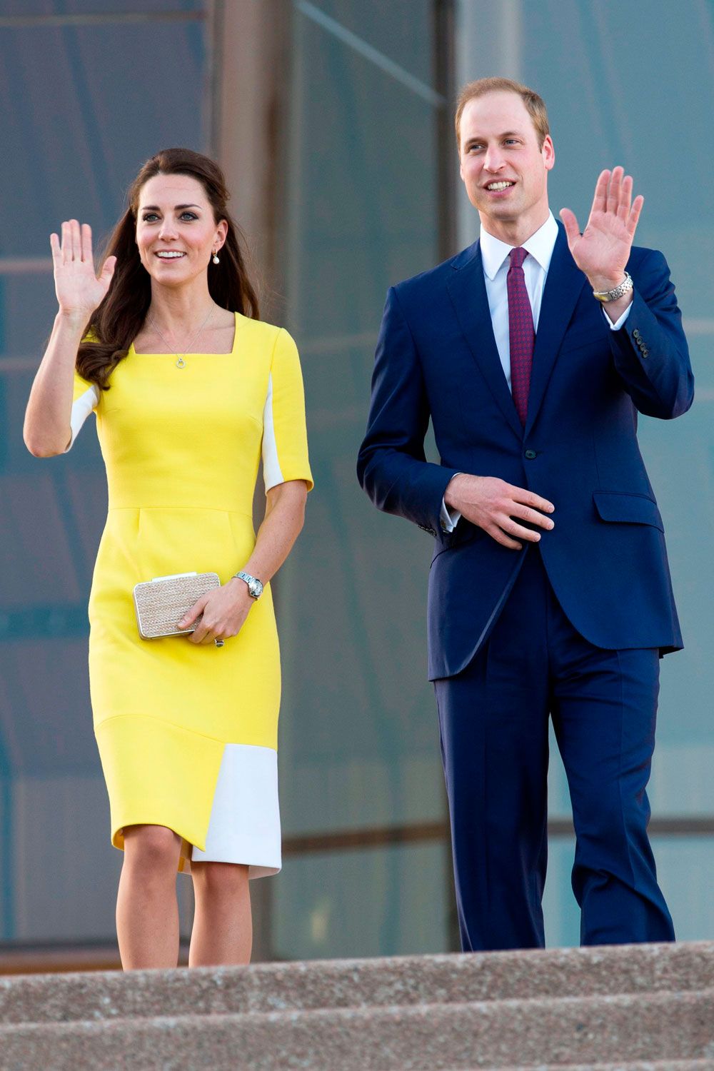 Kate Middleton, Prince William and Prince George