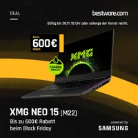 XMG NEO 15 (M22)

Ausstattung:Startpreis:Spare jetzt bis zu 600 Euro!
