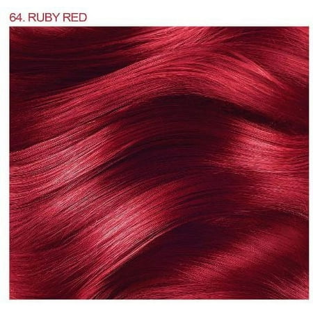 Adore Semi Permanent Hair Color 64 Ruby Red 4 Oz, Adult