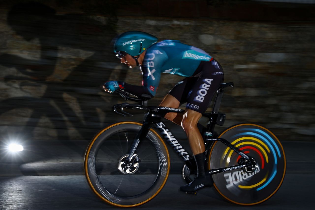 Tirreno Adriatico 2022 - 57th Edition - 1st stage Lido di Camaiore - Lido di Camaiore 13,9 km - 07/03/2022 - Jai Hindley (AUS - Bora - Hansgrohe) - photo Luca Bettini/SprintCyclingAgency&Acirc;&copy;2022