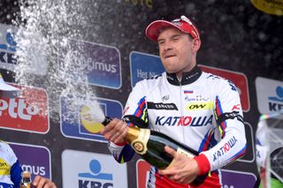 Alexander Kristoff (Katusha) wins the Scheldeprijs