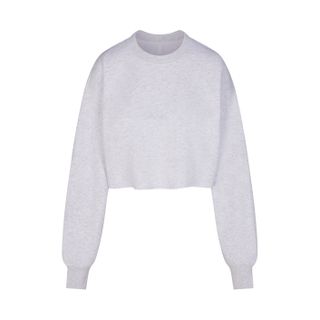 Skim cropped sweatshirt