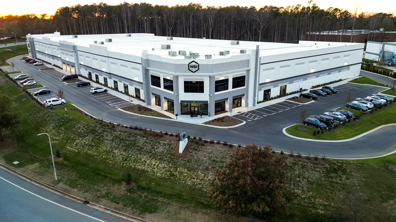 An outside view of the new NSI Industries headquarters.