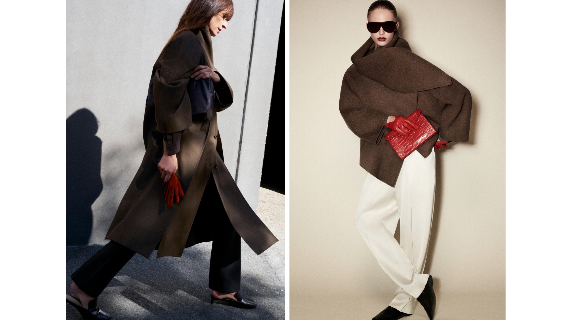Massimo Dutti, Cos models wearing affordable fall clothes