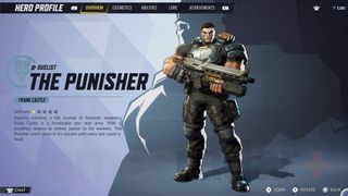 Marvel Rivals characters heroes the Punisher