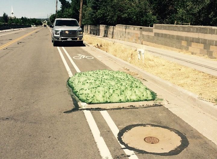 bluffdale-utah-green-foam