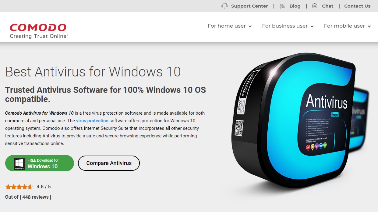 Comodo free antivirus for windows 8