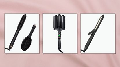 Different types outlet of curling wands