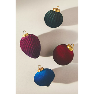 velvet ornaments