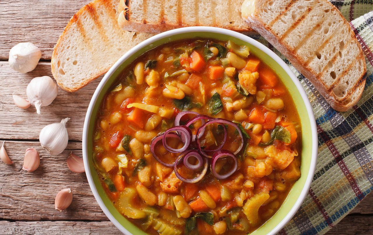 Minestrone soup