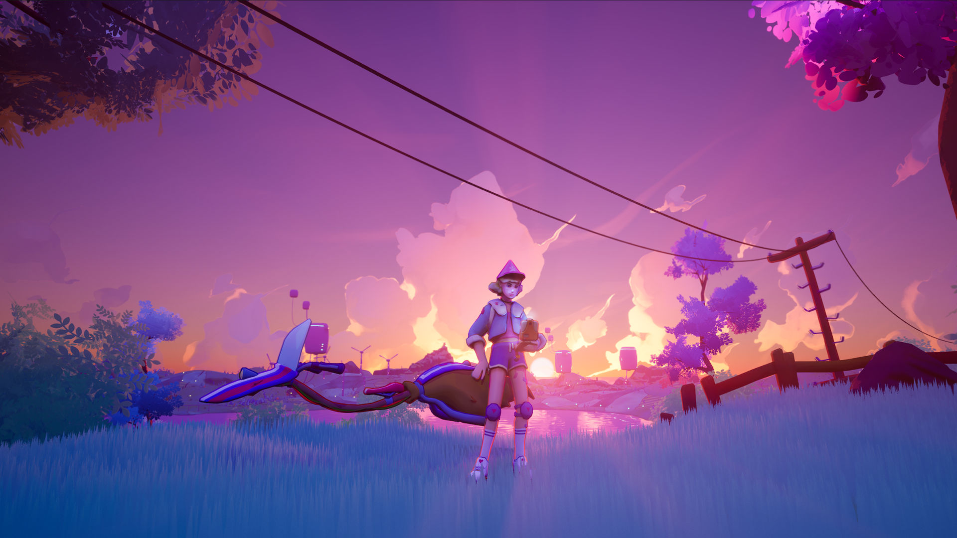Screenshots of games showcased during the 2025 Wholesome Direct.